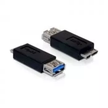 Adapter USB 3.0-A FM naar micro USB 3.0-B M DeLOCK 65183