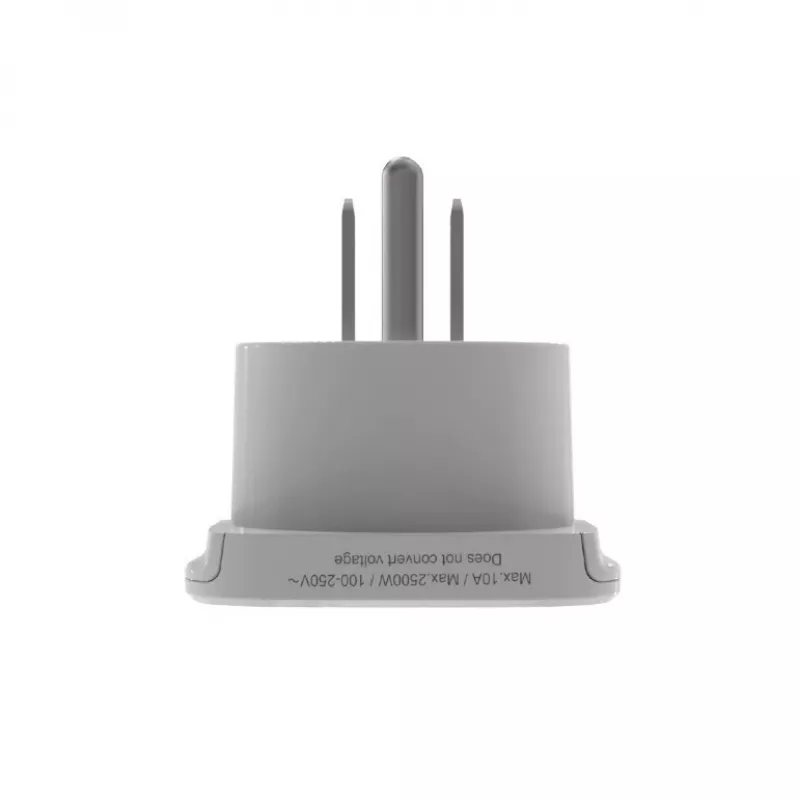 Reisadapter GEMBIRD A-AC-USMINTF — wereld-naar-US-stekker, 10 A