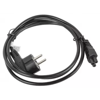 Lanberg CA-C5CA-11CC-0018-BK stroomkabel zwart 1,8 m CEE7/7 C5-koppeling (CA-C5CA-11CC-0018-BK)
