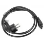 Lanberg CA-C5CA-11CC-0018-BK stroomkabel zwart 1,8 m CEE7/7 C5-koppeling (CA-C5CA-11CC-0018-BK)