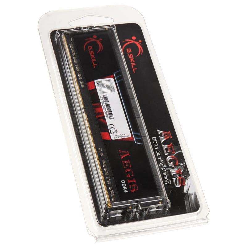 DIMM 16 GB DDR4-3000 , werkgeheugen zwart, F4-3000C16S-16GISB, Aegis, INTEL XMP