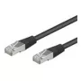 Wentronic Goobay CAT 5e patchkabel, F/UTP, zwart, 20 m – CCA koper-mix (68659)