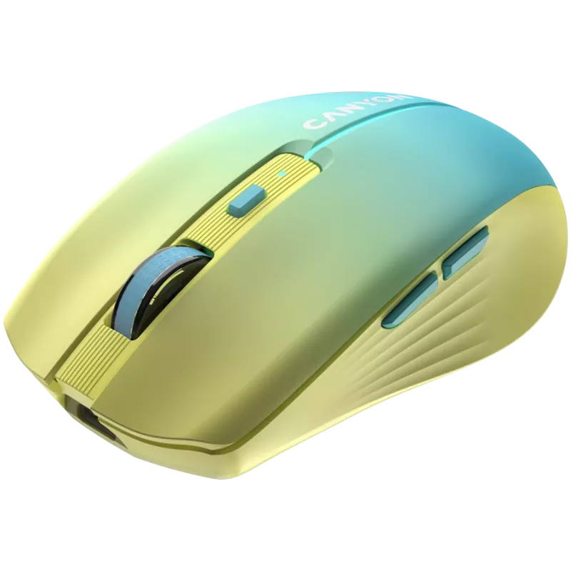 CANYON Muis MW-44 Draadloos Opladen Geel Blauw