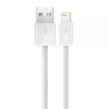 Baseus Dynamic kabel USB naar Lightning, 2,4A, 2m (wit)