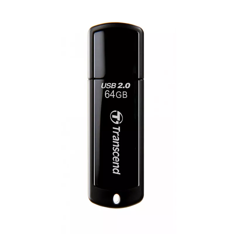 USB-flashdrive Transcend JetFlash 350 64GB, USB 2.0, zwart
