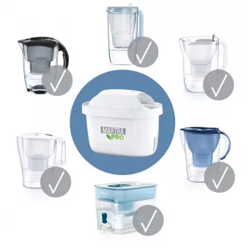 Maxtra PRO Hard Water Expert vervangingscartridge 3 stuks
