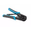 Krimptang LANBERG NT-0201 voor RJ-45-stekkers, 180 mm, 315 g, zwart/blauw