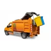 BRUDER modelvoertuig MB Sprinter vuilniswagen BR-02682, schaalgetrouwe speelgoedreplica