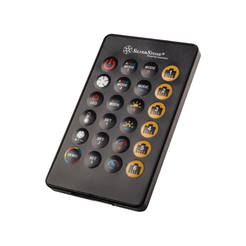 SilverStone SST-LSB02-E - ARGB-LED-hub, controller - zwart