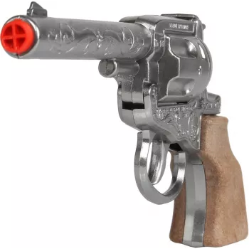 Metalen cowboy-speelgoedrevolver Gonher 8-schots model 239842