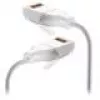 Netwerkkabel Ubiquiti UACC-Cable-Patch-EL-C6A-15M-W RJ-45 Cat6a 15 m transparant wit