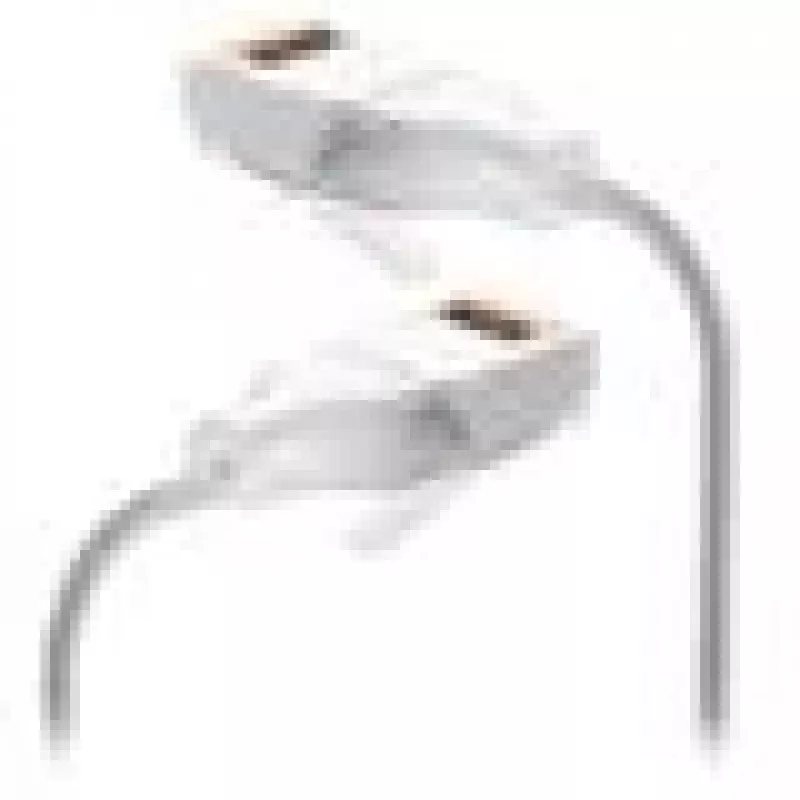 Netwerkkabel Ubiquiti UACC-Cable-Patch-EL-C6A-15M-W RJ-45 Cat6a 15 m transparant wit