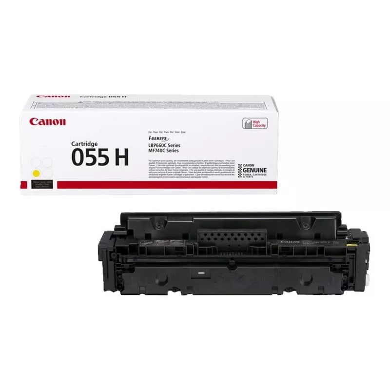 Canon 055H toner-cartridge 1 stk. origineel geel