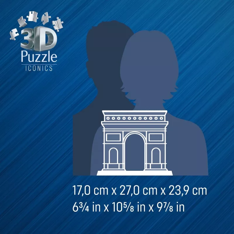 3D-puzzel Ravensburger 12008029 gebouw 269 mm x 239 mm