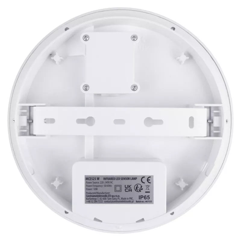 LED-lamp met PIR-sensor MACLEAN MCE525 W — LED-buitenlamp met bewegingssensor