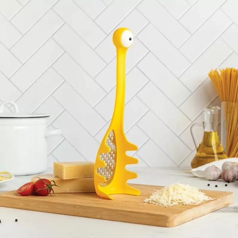 Pastalepel Ototo Design OT015 kunststof roestvrij staal geel