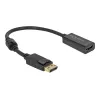 Adapter DisplayPort 1.2 stekker naar HDMI bus 4K DeLOCK 63559
