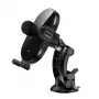 Inductieve autohouder voor smartphones usams US-CD131 15W automatisch voor voorruit en dashboard