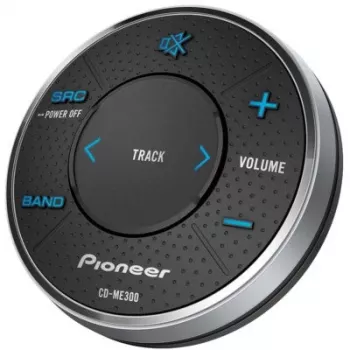Pioneer CD-ME300 - audio - bedraad - drukknoppen - IPX7 - zwart - zilver