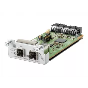 Hewlett Packard Enterprise HPE Aruba - netwerkstapelmodule 2 - voor HPE Aruba 2930M 24 Smart Rate POE+ 1-slot (JL325A)