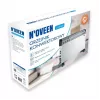 Convector elektrische verwarming NOVEEN CH-6000 TIMER TURBO FAN 2000W 3 vermogensstanden wand-/vloermontage wit