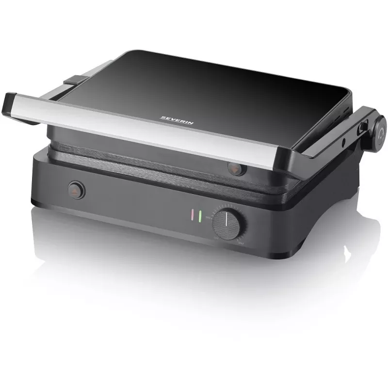 Contactgrill Severin KG 2398 zwart wit 1800W 300x220mm