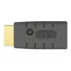 Adapter HDMI (stekker) > HDMI (bus), EDID-emulator (zwart)