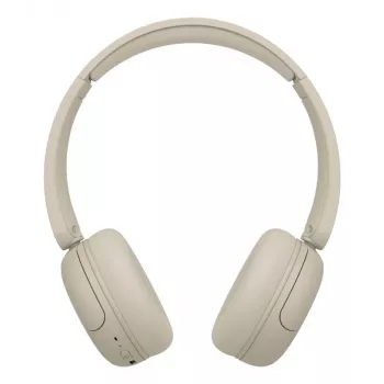 JVC HA-S59W headset bedraad & draadloos hoofdband muziek/dagelijks USB Type-C Bluetooth beige