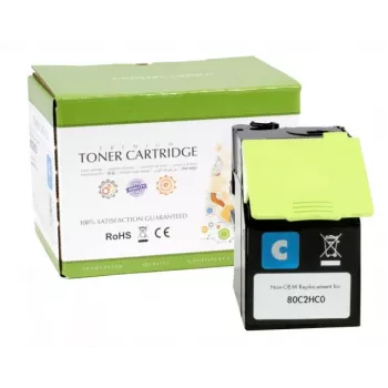 Compatibele Static-Control Lexmark 802HC (80C2HC0), cyaan, 3000 pagina's