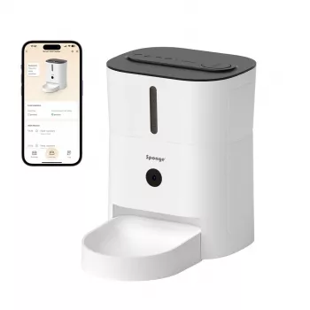 Slimme voerbak voor huisdieren met camera Sponge SPONGE Pet Feeder Smart Camera