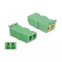 Optische vezelkoppeling DeLOCK 85927 LC duplex bus naar bus 4 stuks