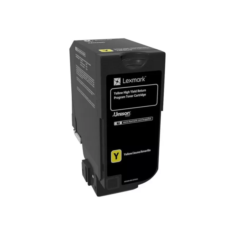 LEXMARK 74C2HY0 toner Lexmark 74C2HY0 geel 12.000 pagina's CS725de / CS725dte