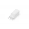 Wandoplader DIGITUS DA-10303 67W GaN, 2× USB-C + 1× USB-A, 100–240V, wit