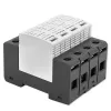 Overspanningsbeveiliging QOLTEC 52588 AC 4P 420V T2 C — 4-polige AC-overspanningsafleider, 420 V, Type 2