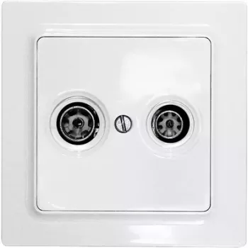 Eltako TV/RF-afdekplaat voor E-Design55 TV55E/2-wg (30055838)