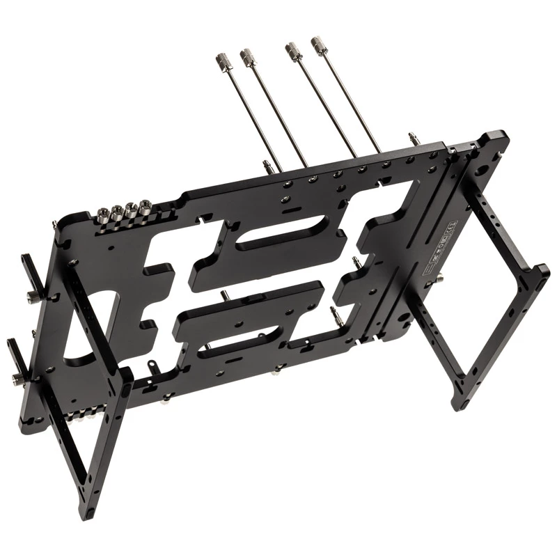 Benchtable Streacom BC1 V2 zwart ATX-ondersteuning aluminium