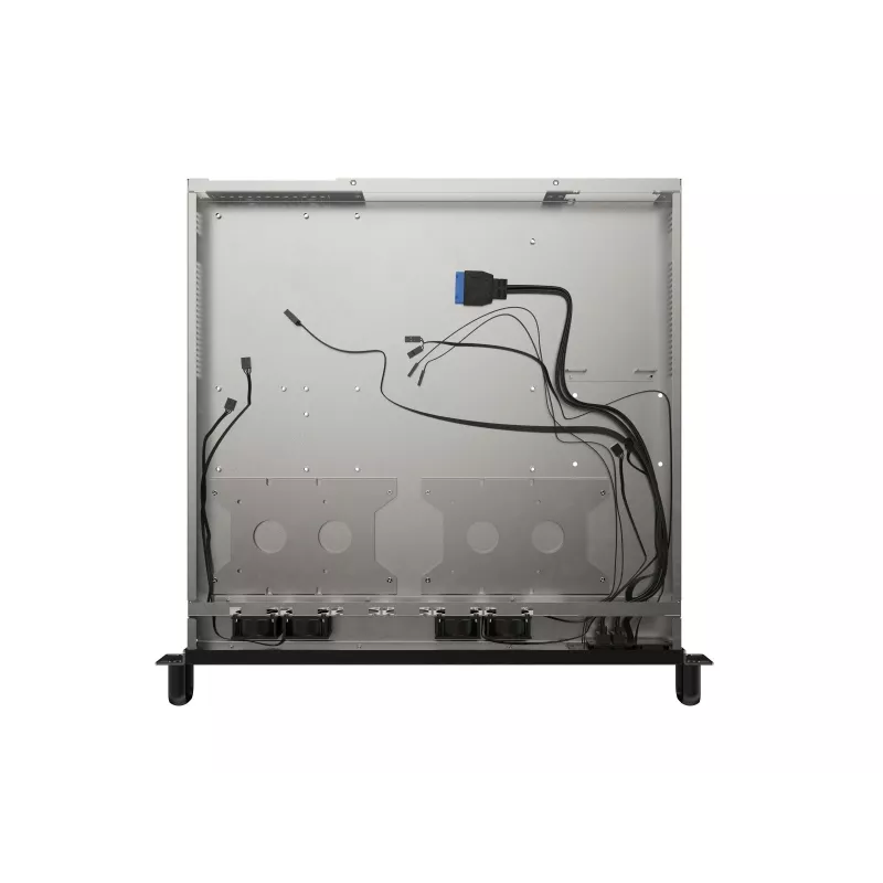 Rack-behuizing Lanberg SC01-4201-10B 1U zwart 4 ventilatoren