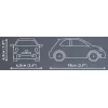 Netwerkswitch PULSAR SFG64F1 6-poorts voor maximaal 4 IP-camera's