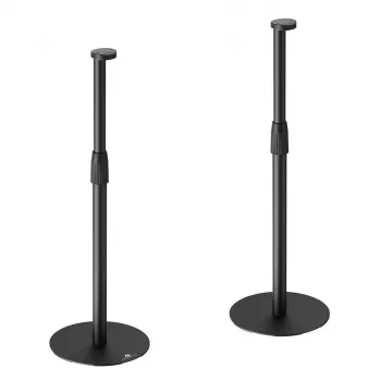 Vloerstandaard MACLEAN MC-496 voor Sonos Era 100 en 300, in hoogte verstelbaar 682–1068 mm