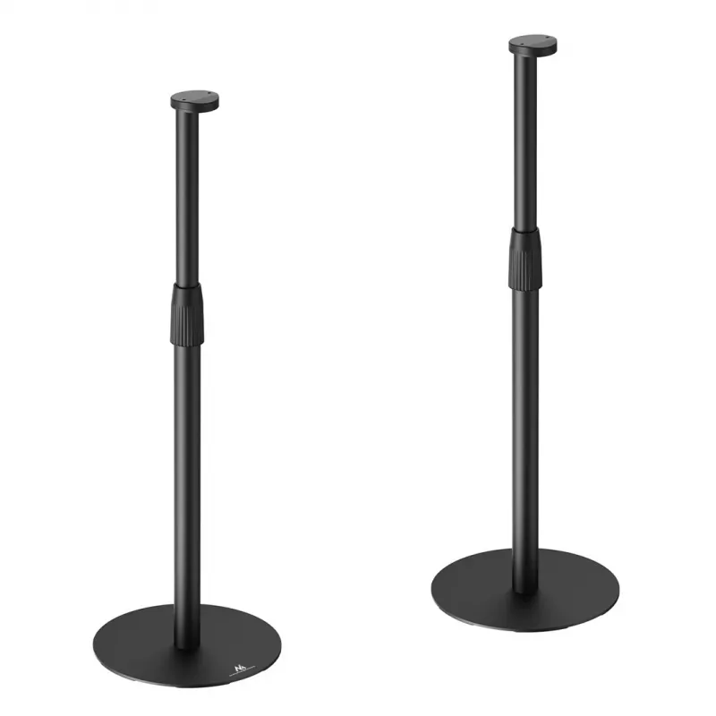 Vloerstandaard MACLEAN MC-496 voor Sonos Era 100 en 300, in hoogte verstelbaar 682–1068 mm