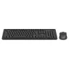 Savio KB-03 toetsenbord muis inbegrepen home/office USB QWERTY US Engels zwart