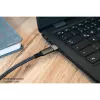 Good Connections adapter USB 2.0 stekker A naar USB-C bus aluminium behuizing grijs (USB-AD203)