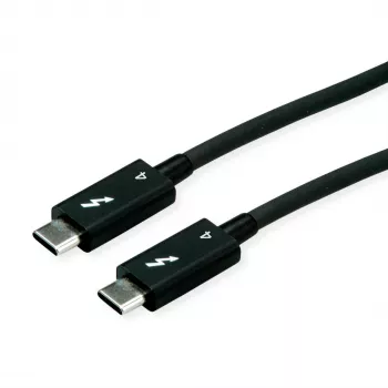 ROLINE USB-kabel 0,8 m USB 3.2 Gen 1 40000 Mbit/s zwart
