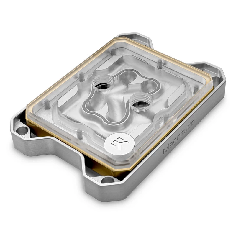 Decoratieaccessoire EK Water Blocks aluminium goud