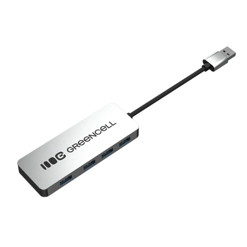USB-hub Green Cell HUB-GC-A4A — 4-poorts USB-A 3.0-hub