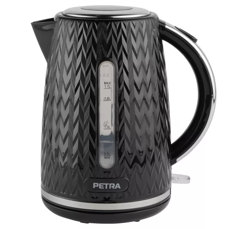 Waterkoker Petra 1,7 l 2200 W zwart