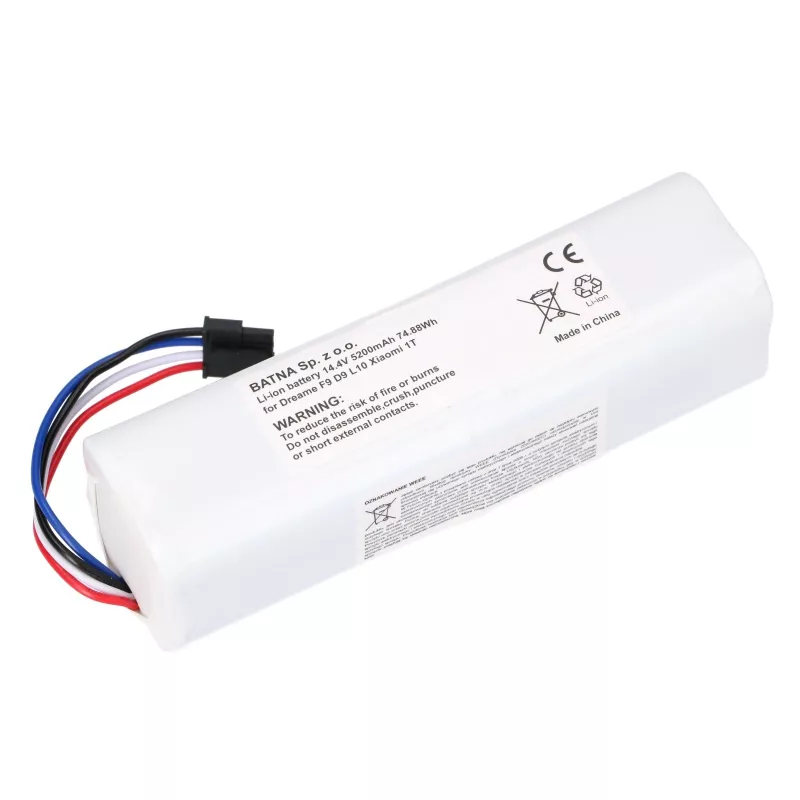 Accu voor Dreame Vacuum F9/D9 PRO, 14,4V 5200mAh