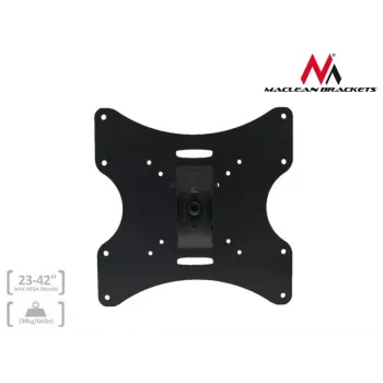 Maclean MC-501A universele wandsteun voor tv 23-42 inch, tot 30 kg, VESA 200x200, zwart