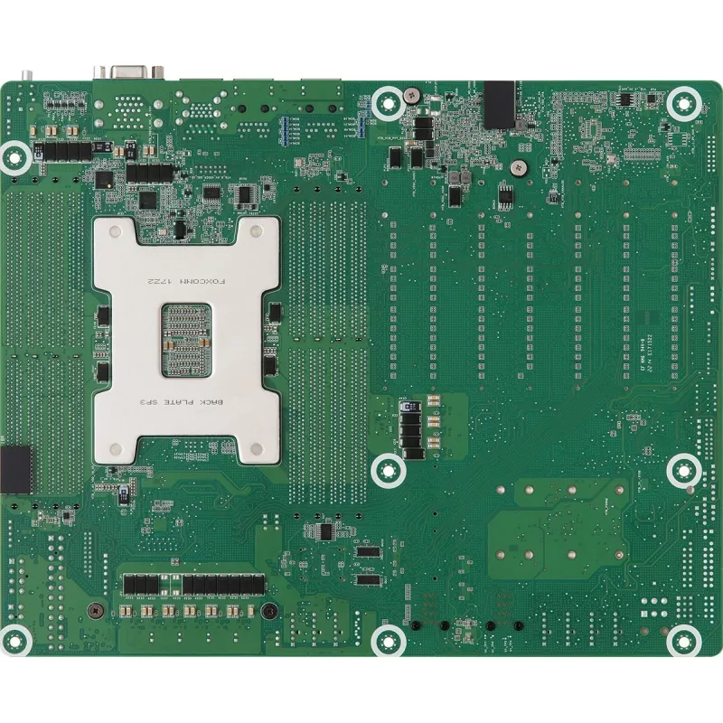 Server-moederbord ASRock ROMED8-2T/BCM, AMD EPYC 7003, socket SP3, ATX, 8× DDR4 DIMM, 3× RJ-45, 10× SATA III, 7× PCIe x16 Gen4