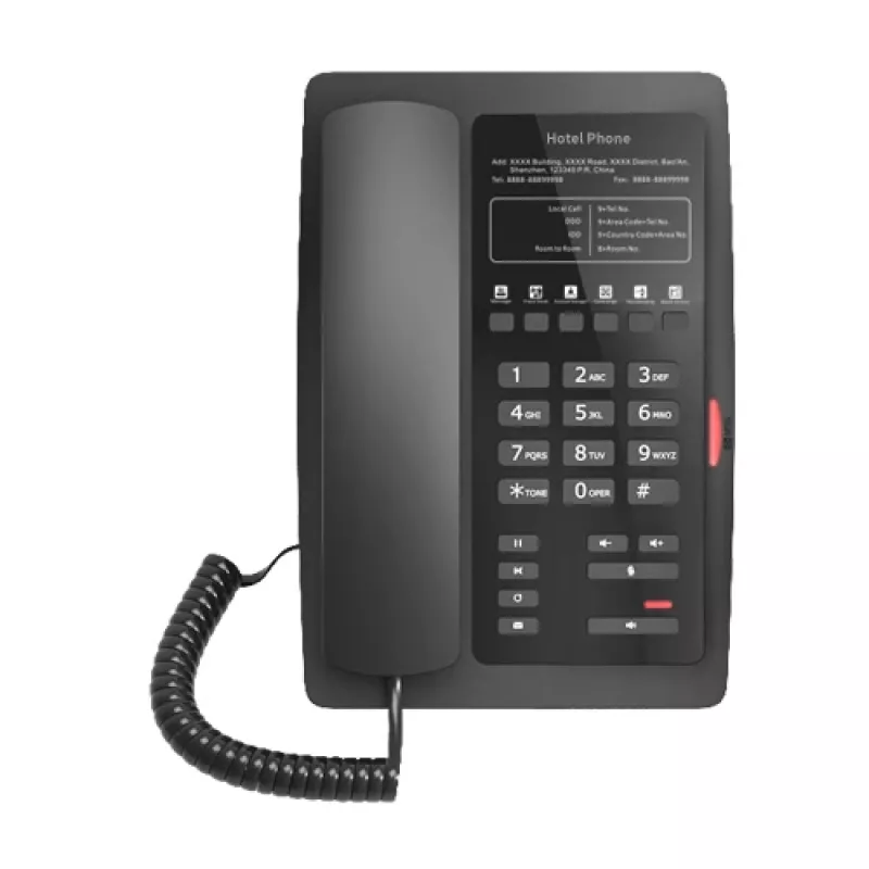 IP-telefoon Fanvil H3W zwart